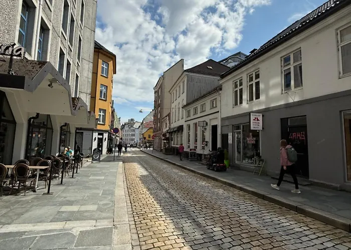 Lägenhet Romslig Midt I Sentrum - Komfort Med Kvalitetsenger Og Dyner *