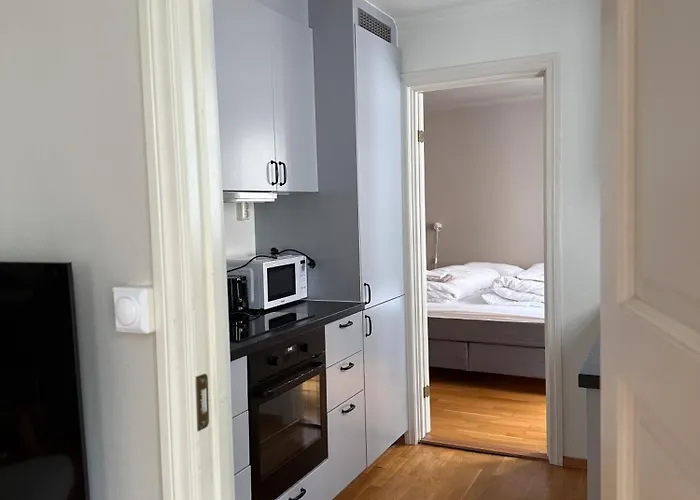 Lägenhet Romslig Midt I Sentrum - Komfort Med Kvalitetsenger Og Dyner *